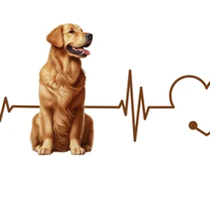 Golden Retriever Premium Dog Sticker