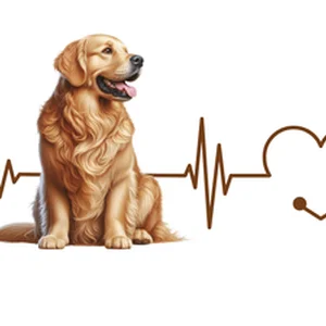 Golden Retriever Premium Dog Sticker