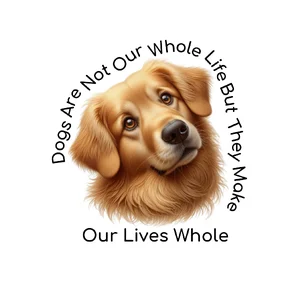 Golden Retriever Premium Dog Sticker