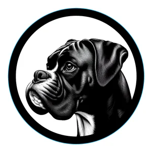 Golden Retriever Premium Dog Sticker by Unknown