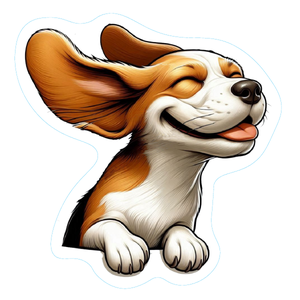 Siberian Husky Premium Dog Sticker by Unknown