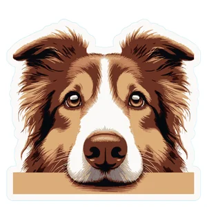 Siberian Husky Premium Dog Sticker by Unknown