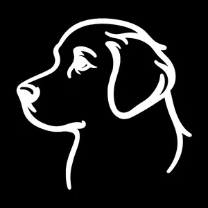Beagle Premium Dog Sticker by Unknown