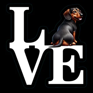 Golden Retriever Premium Dog Sticker by Unknown