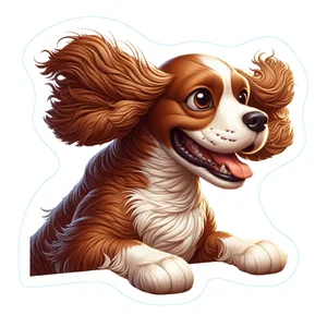 Siberian Husky Premium Dog Sticker by Unknown