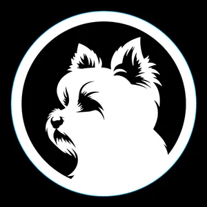 Siberian Husky Premium Dog Sticker by Unknown