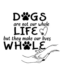 Paw Print Dog Sticker