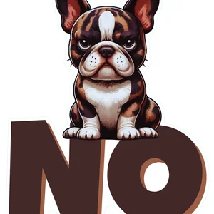 Boxer Premium Dog Sticker by Unknown