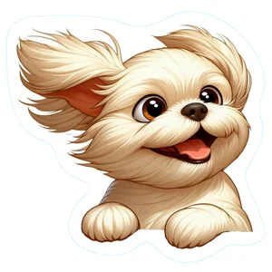 Akita Premium Dog Sticker by Unknown