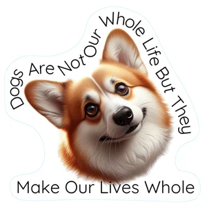 Corgi Premium Dog Sticker