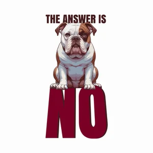 English Bulldog Premium Dog Sticker