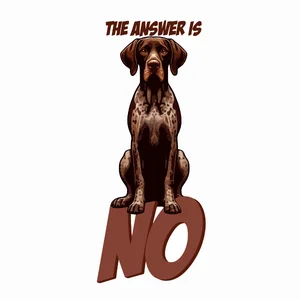 German Shorthaired Pointer Premium Dog Sticker