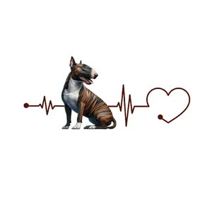 Bull Terrier Premium Dog Sticker