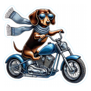 Dog6 - Dachshund 6 - Cut Line - Nikko