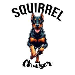 Doberman Premium Dog Sticker