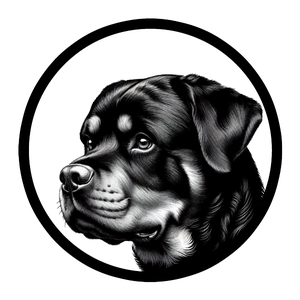 Dog 12 - Rottweiler (Black Version 2) Original - Nikko