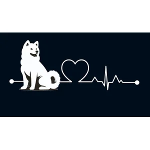 Samoyed Premium Dog Sticker