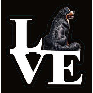 Dog10 - Bernese Mountain Dog 3 - Cut Line - Nikko