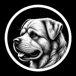 Dog 12 - Rottweiler (White Version 2) Original - Nikko