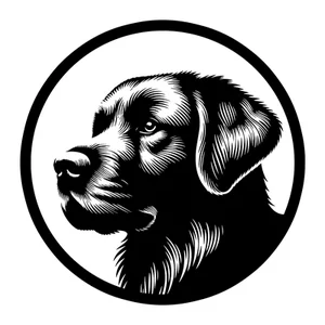 Labrador Retriever Premium Dog Sticker