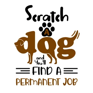 Paw Print Dog Sticker