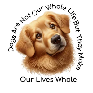 Golden Retriever Premium Dog Sticker