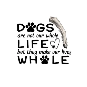 Paw Print Dog Sticker