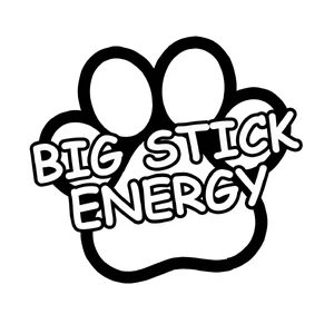 Paw Print Dog Sticker