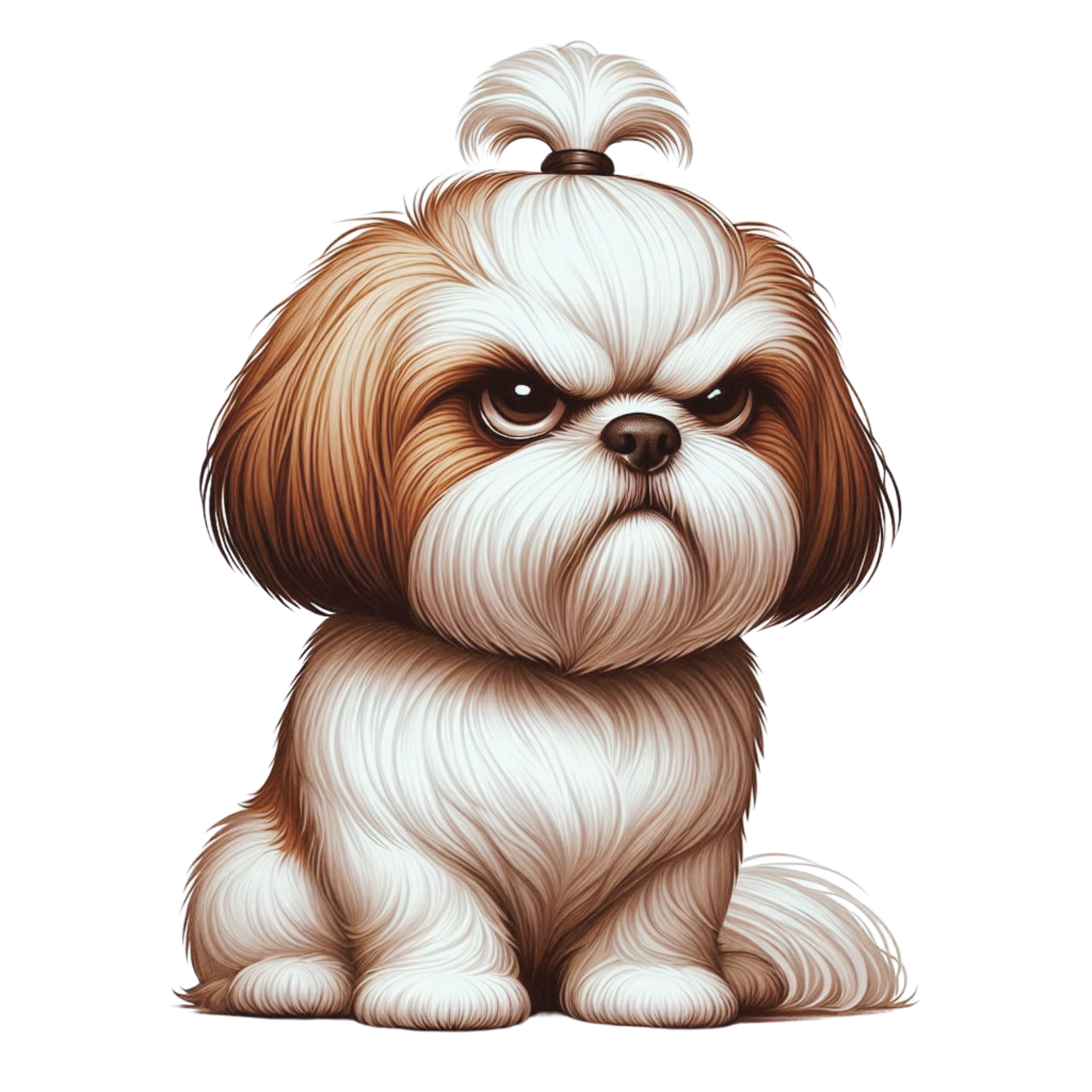 Shih Tzu Premium Dog Sticker by Nikko