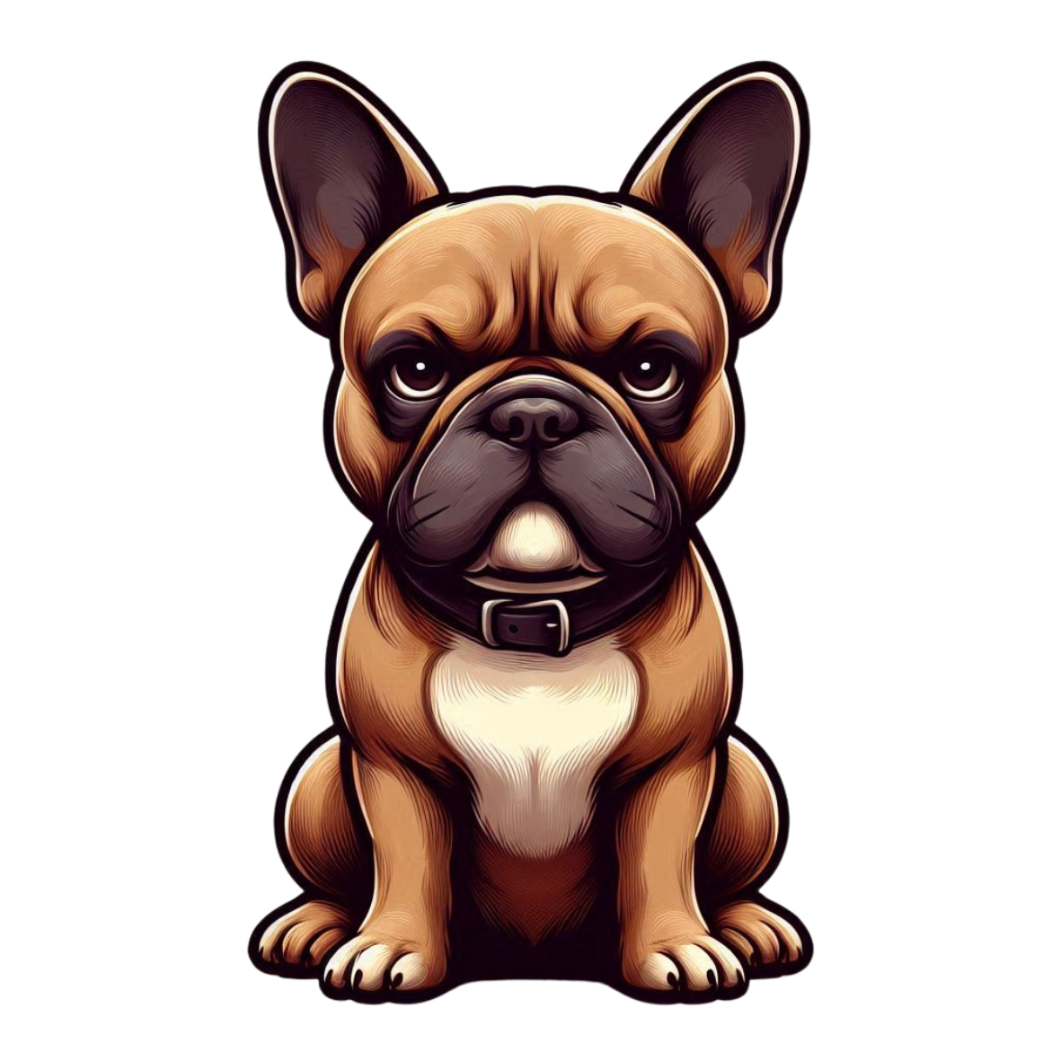 French Bulldog Premium Dog Sticker by Nikko