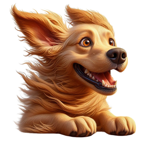 Dog 16 Golden Retriever [Version 2] Original