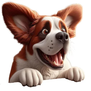 Saint Bernard Premium Dog Sticker