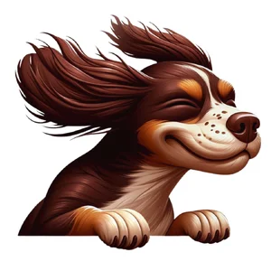 Spaniel Premium Dog Sticker