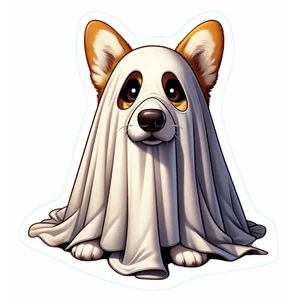 Corgi Premium Dog Sticker