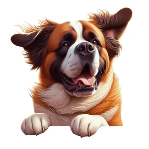 Golden Retriever Premium Dog Sticker by Unknown