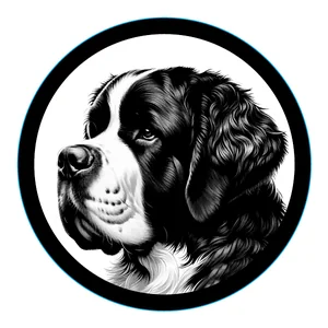 Siberian Husky Premium Dog Sticker by Unknown