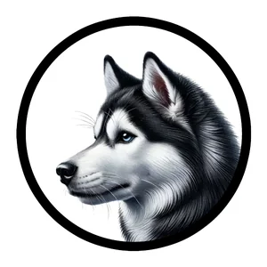 Labrador Retriever Premium Dog Sticker by Unknown