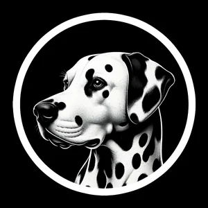 Beagle Premium Dog Sticker by Unknown