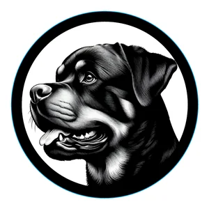 Labrador Retriever Premium Dog Sticker by Unknown