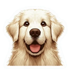 Pomeranian Premium Dog Sticker by Unknown