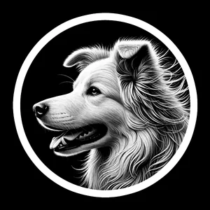 Alaskan Malamute Premium Dog Sticker by Unknown