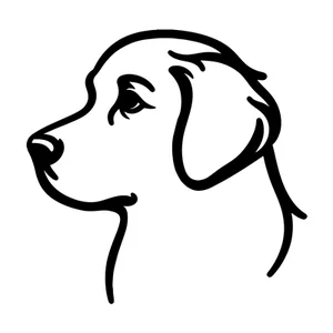 Beagle Premium Dog Sticker by Unknown