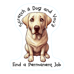Beagle Premium Dog Sticker by Unknown