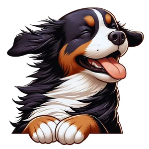 Pomeranian Premium Dog Sticker by Unknown