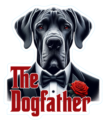 Golden Retriever Premium Dog Sticker by Unknown