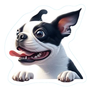 German Shepherd Premium Dog Sticker by Unknown