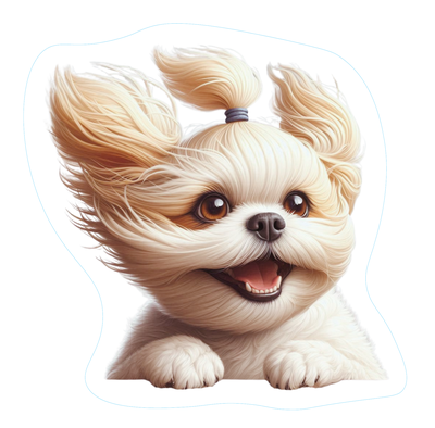 Boxer Premium Dog Sticker by Unknown