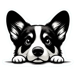 Pomeranian Premium Dog Sticker by Unknown