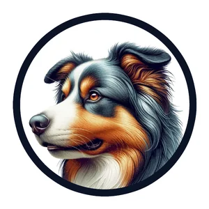 Siberian Husky Premium Dog Sticker by Unknown