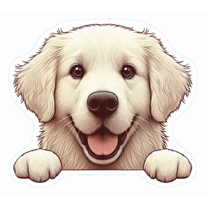 Pomeranian Premium Dog Sticker by Unknown